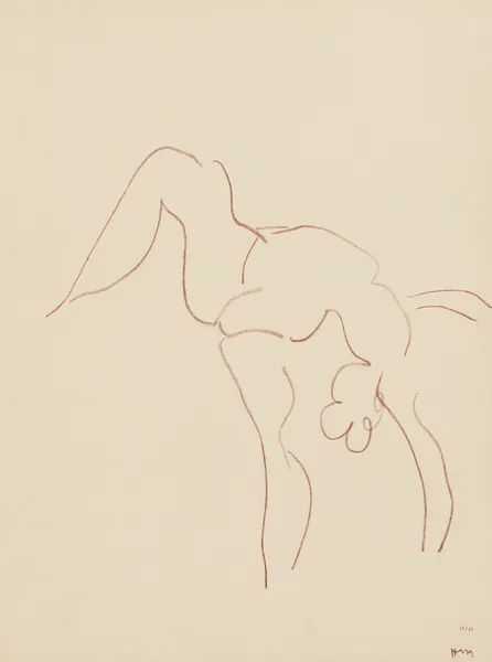 Danseuses acrobate Pl.06 av Henri Matisse