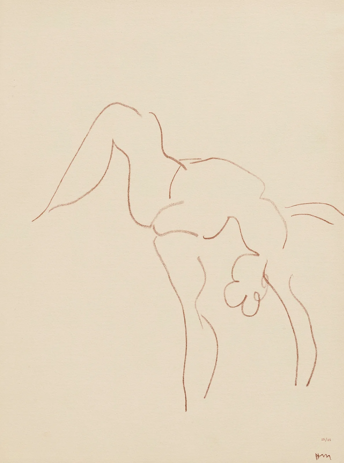 Danseuses acrobate Pl.06 av Henri Matisse