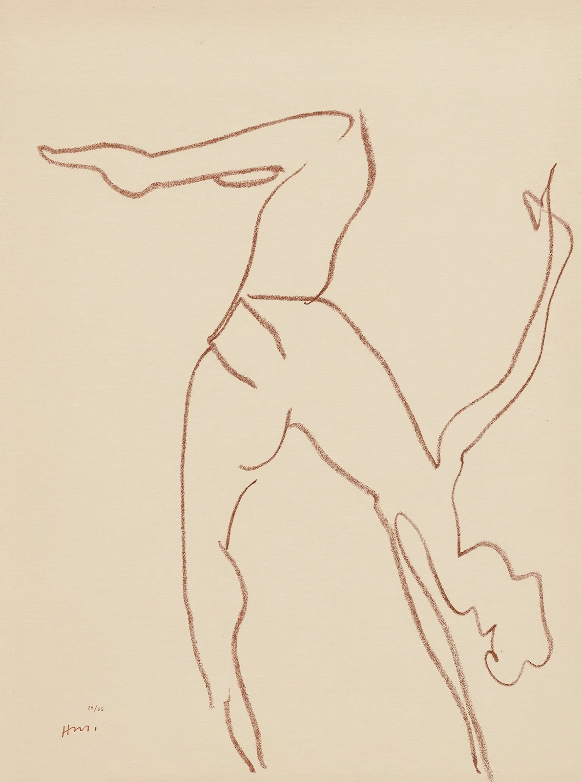 Danseuses acrobate Pl.07 av Henri Matisse