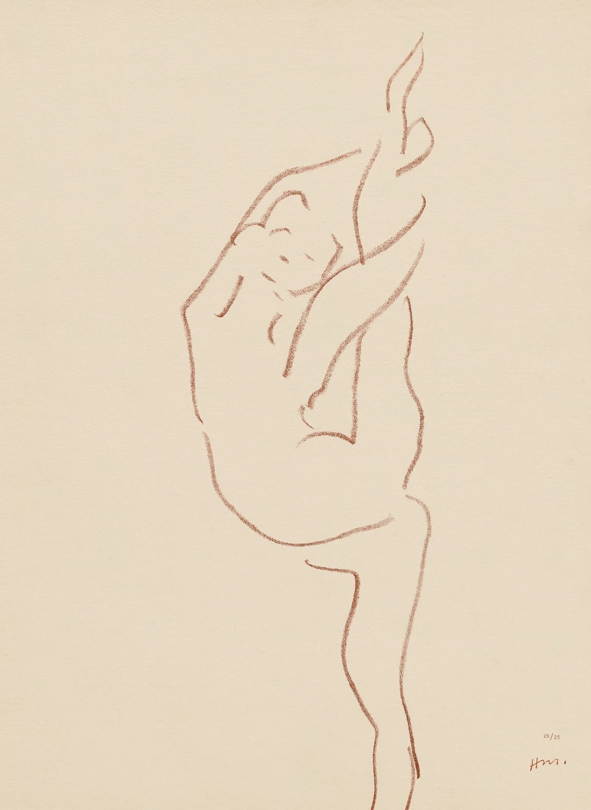 Danseuses acrobate Pl.09 av Henri Matisse