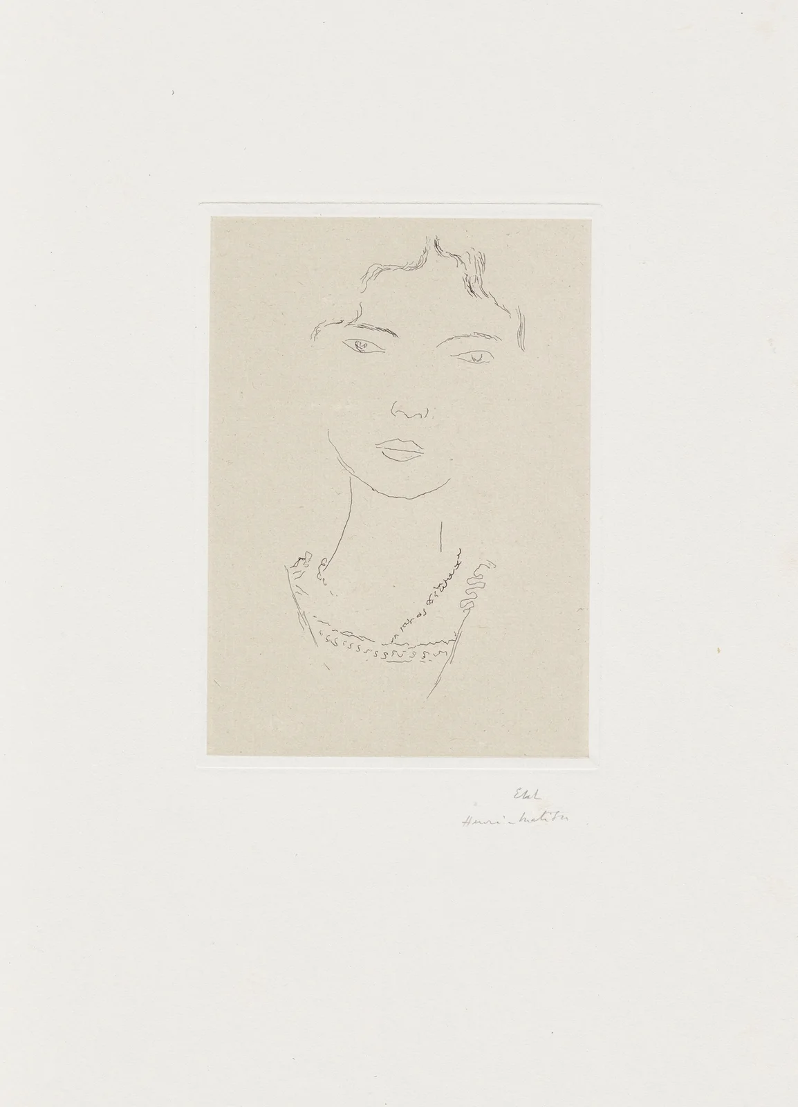 Emma L. av Henri Matisse