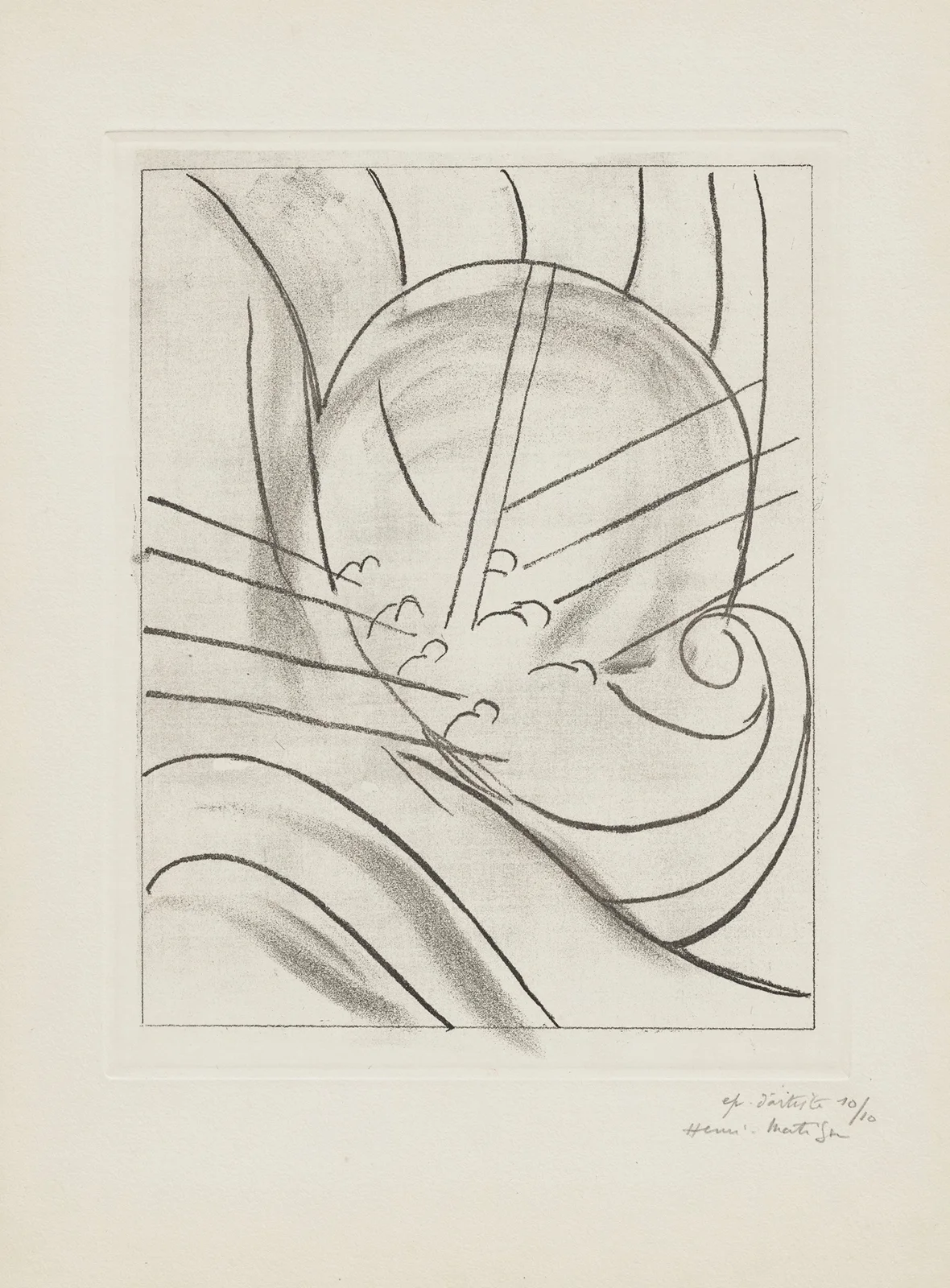 Eole av Henri Matisse