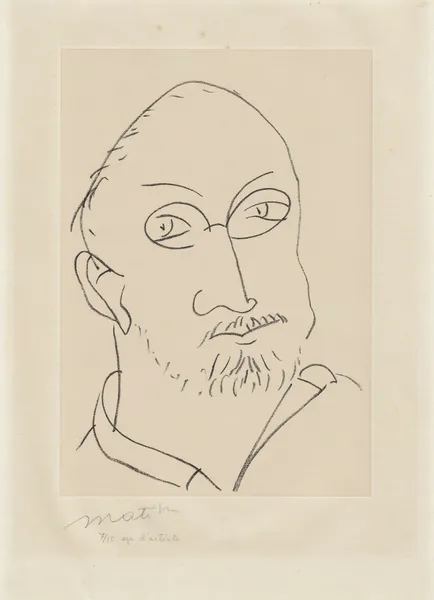 Grand masque av Henri Matisse