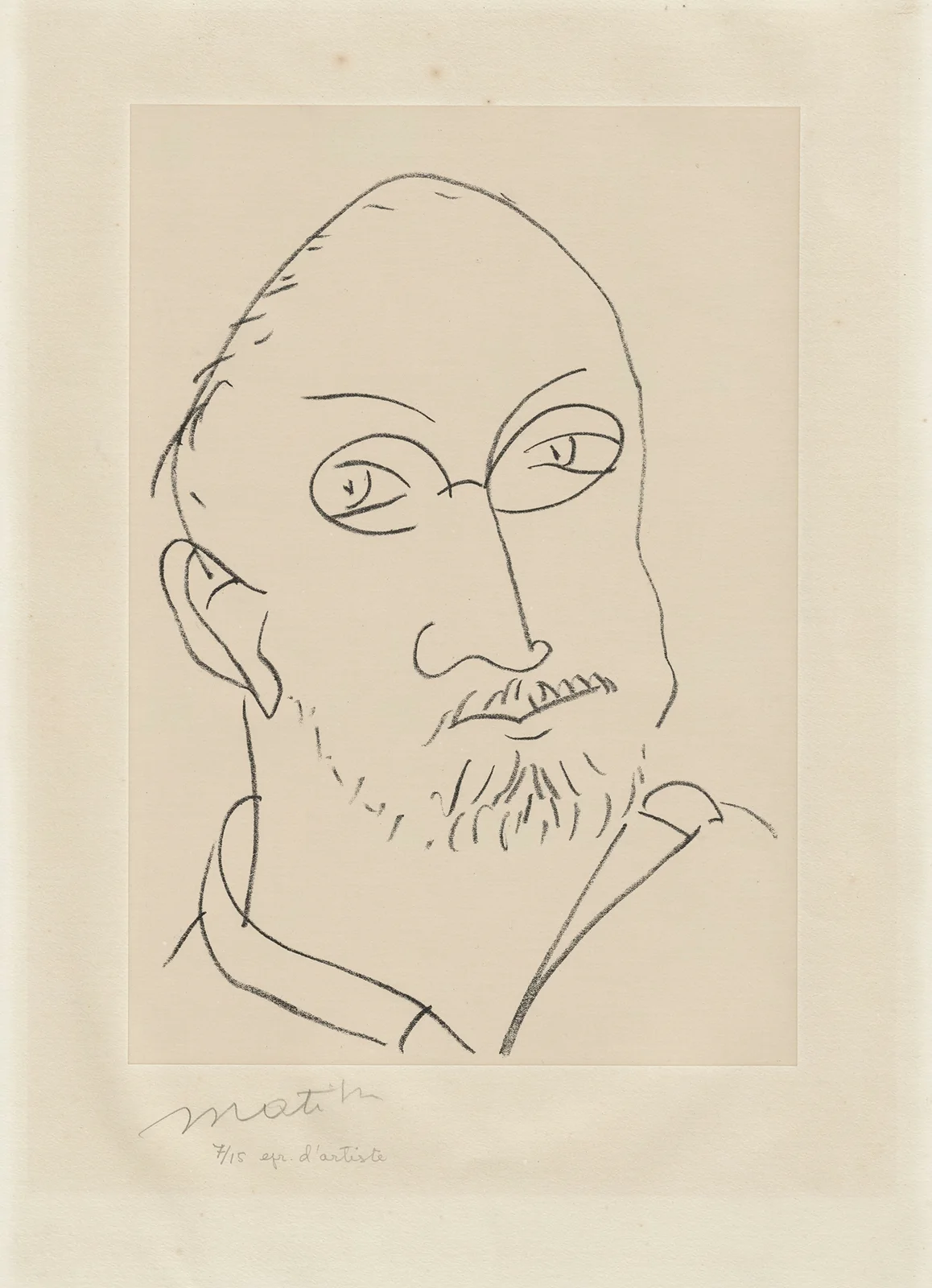 Grand masque av Henri Matisse