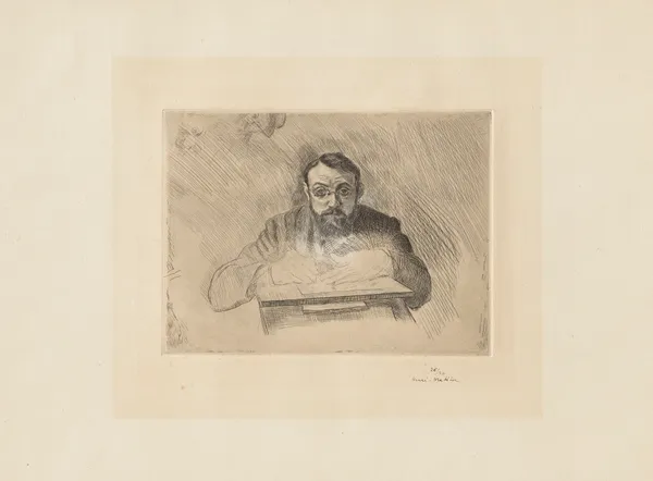 Henri Matisse gravant av Henri Matisse