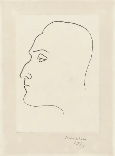 Henry de Montherlant, 1942 – nr 2 av Henri Matisse
