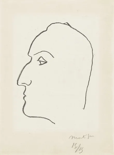 Henry de Montherlant, 1942 – nr 1 av Henri Matisse