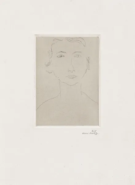 Jeune polonaise av Henri Matisse