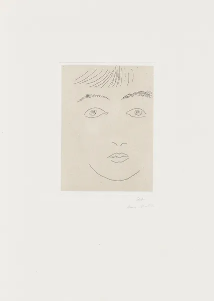 Josette Gris (Séraphique) av Henri Matisse