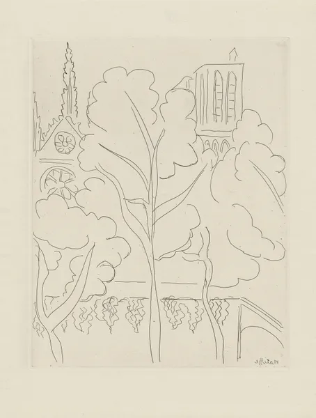 La Cité – Notre-Dame av Henri Matisse