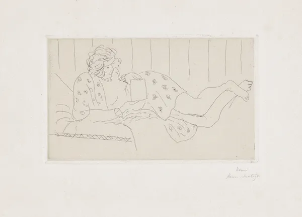 La lettre av Henri Matisse