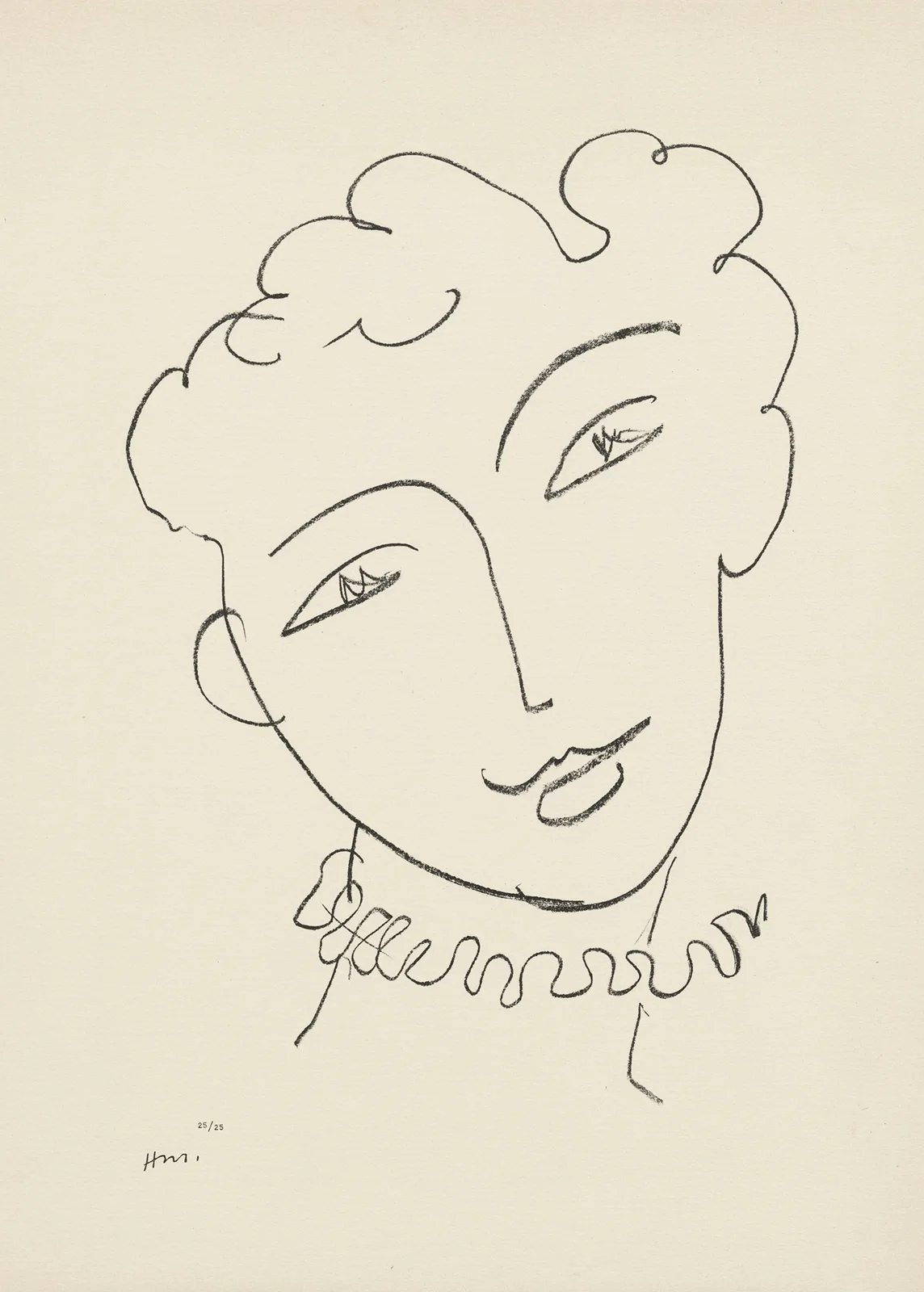 La Pompadour, 1951 – nr 3 av Henri Matisse