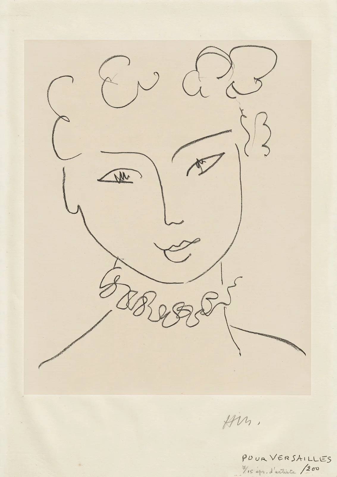 La Pompadour av Henri Matisse