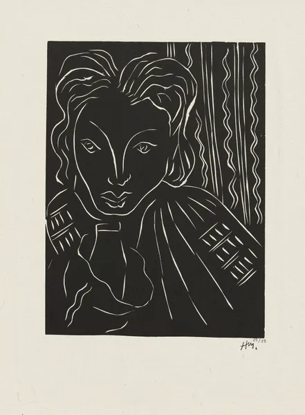 La Roumaine av Henri Matisse