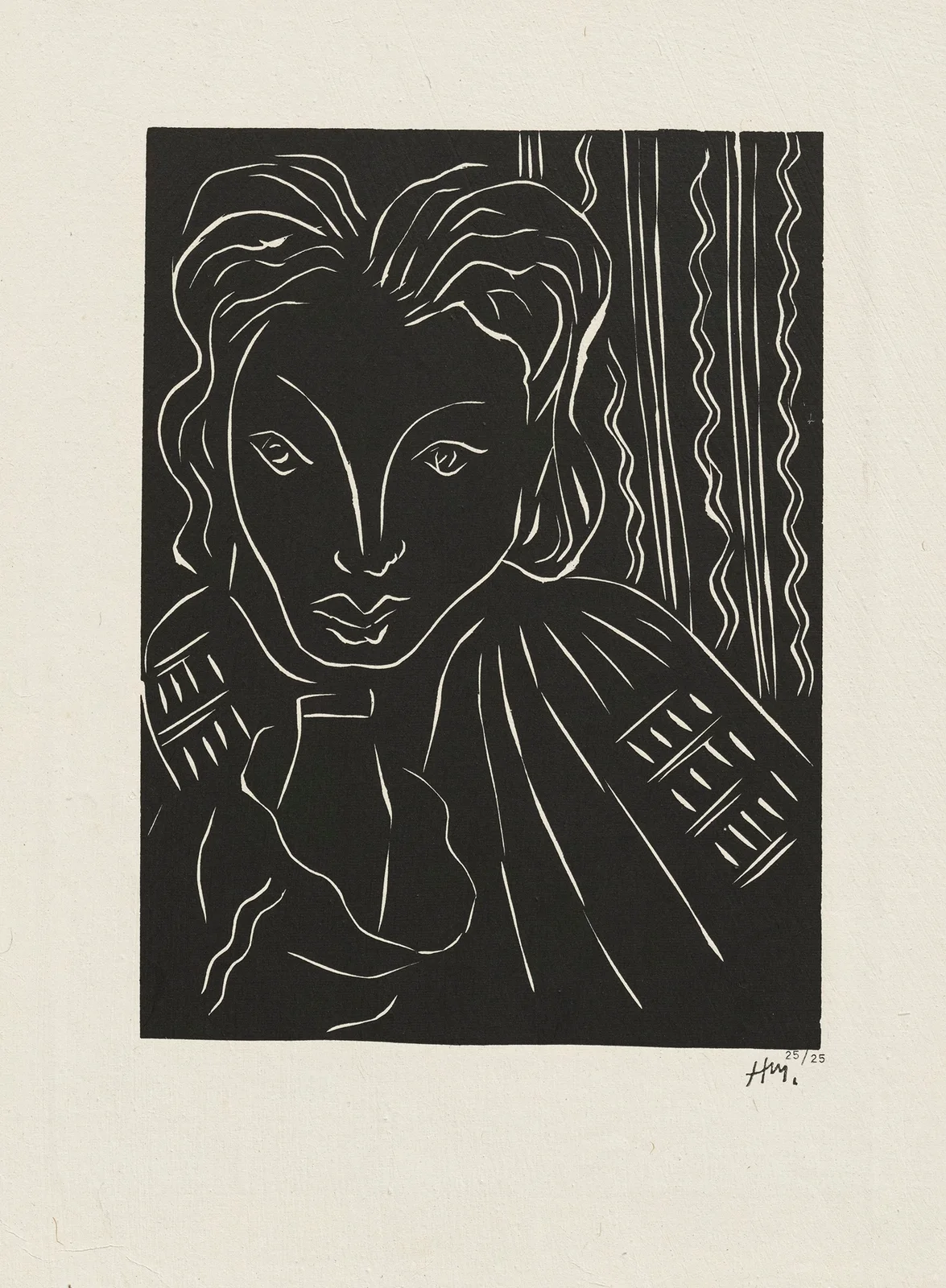 La Roumaine av Henri Matisse