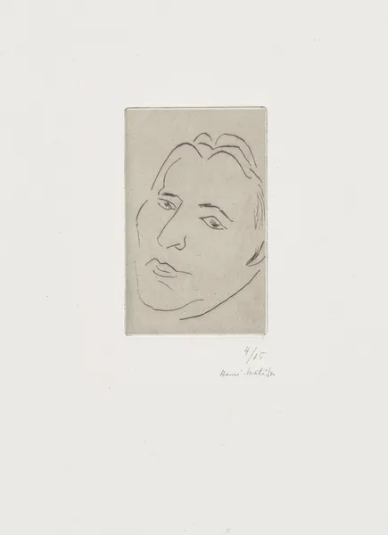 Le pianiste Alfred Cortot av Henri Matisse
