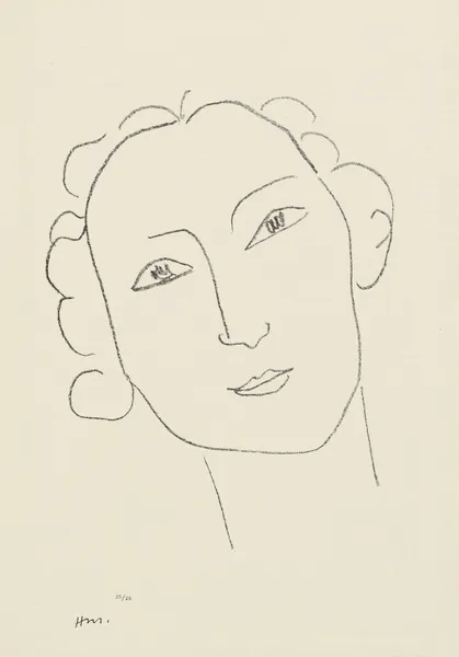 Marguerite III av Henri Matisse