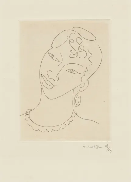 Martiniquaise, 1946 – nr 5 av Henri Matisse