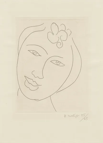Martiniquaise, 1946 – nr 1 av Henri Matisse