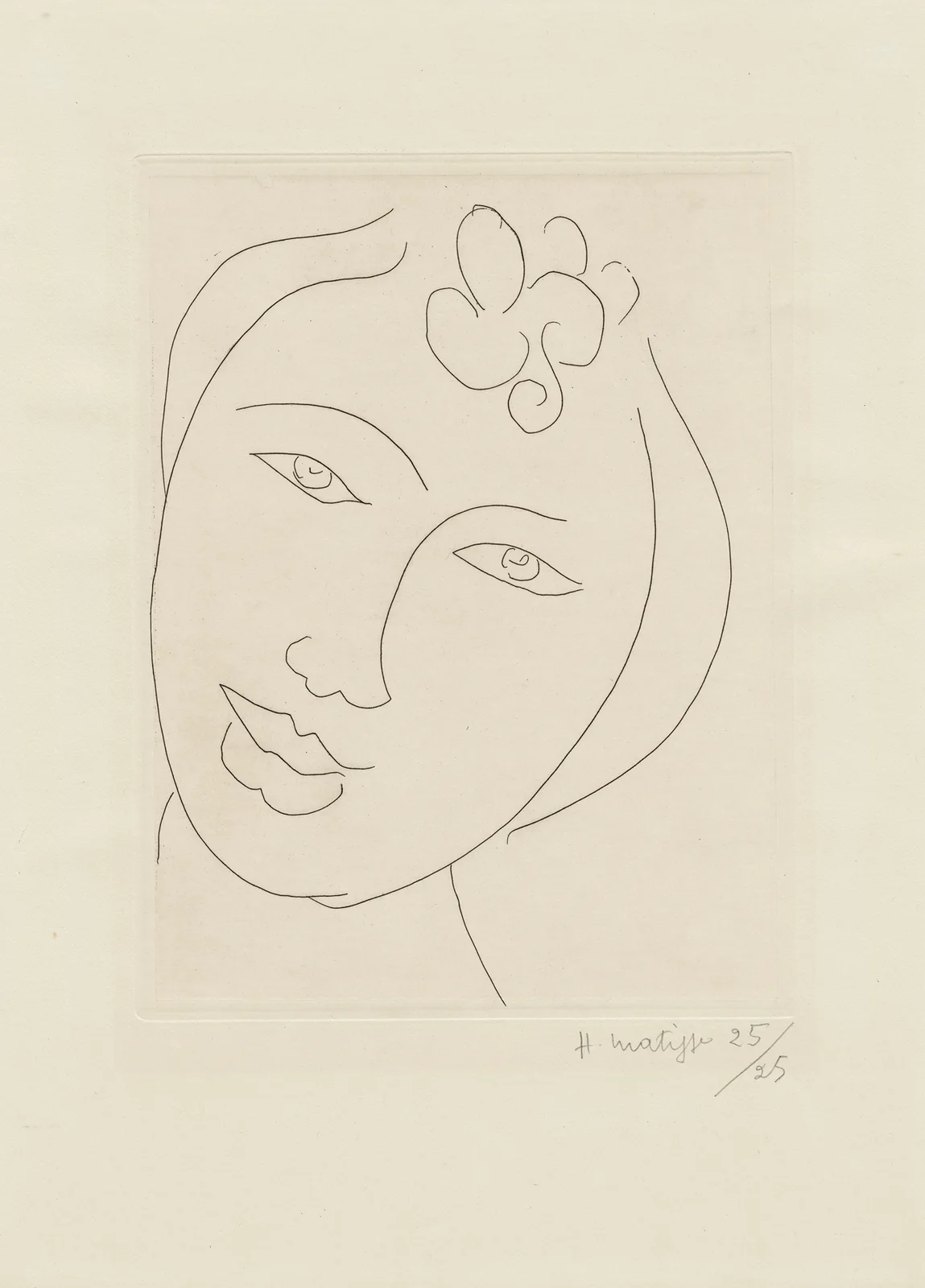 Martiniquaise, 1946 – nr 1 av Henri Matisse