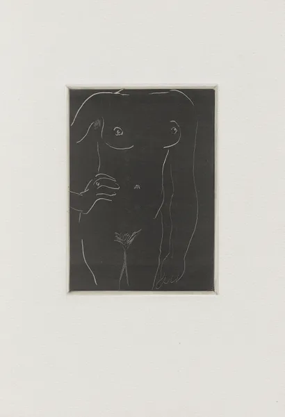 Nu à la bague av Henri Matisse