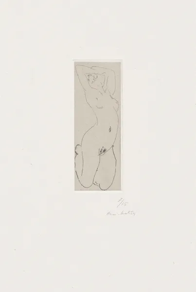 Nu agenouillé et cambré av Henri Matisse
