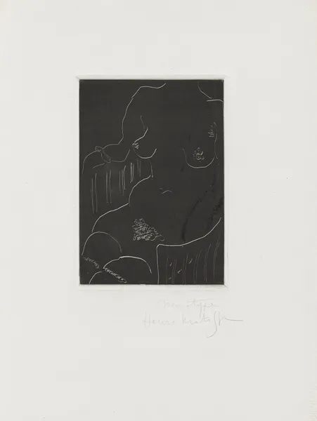 Nu assis au bracelet II av Henri Matisse