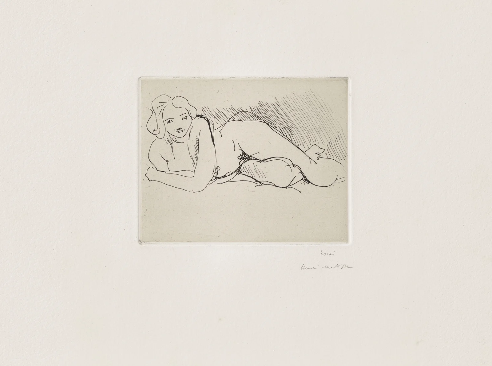 Nu couché av Henri Matisse