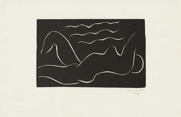 Nu dans les ondes av Henri Matisse