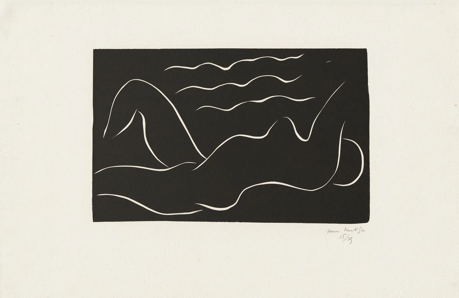 Nu dans les ondes av Henri Matisse