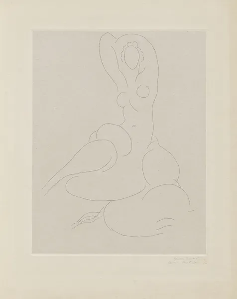 Nu pour Cleveland, ‘Quelle soie au baume de temps’, souvenir du ‘Mallarmé’ av Henri Matisse