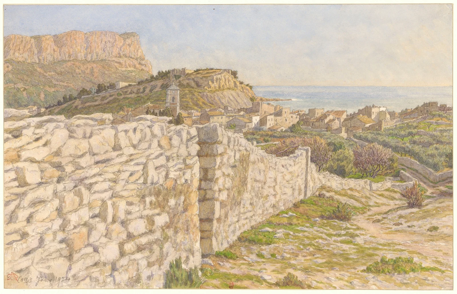 Cassis av Henri Rivière