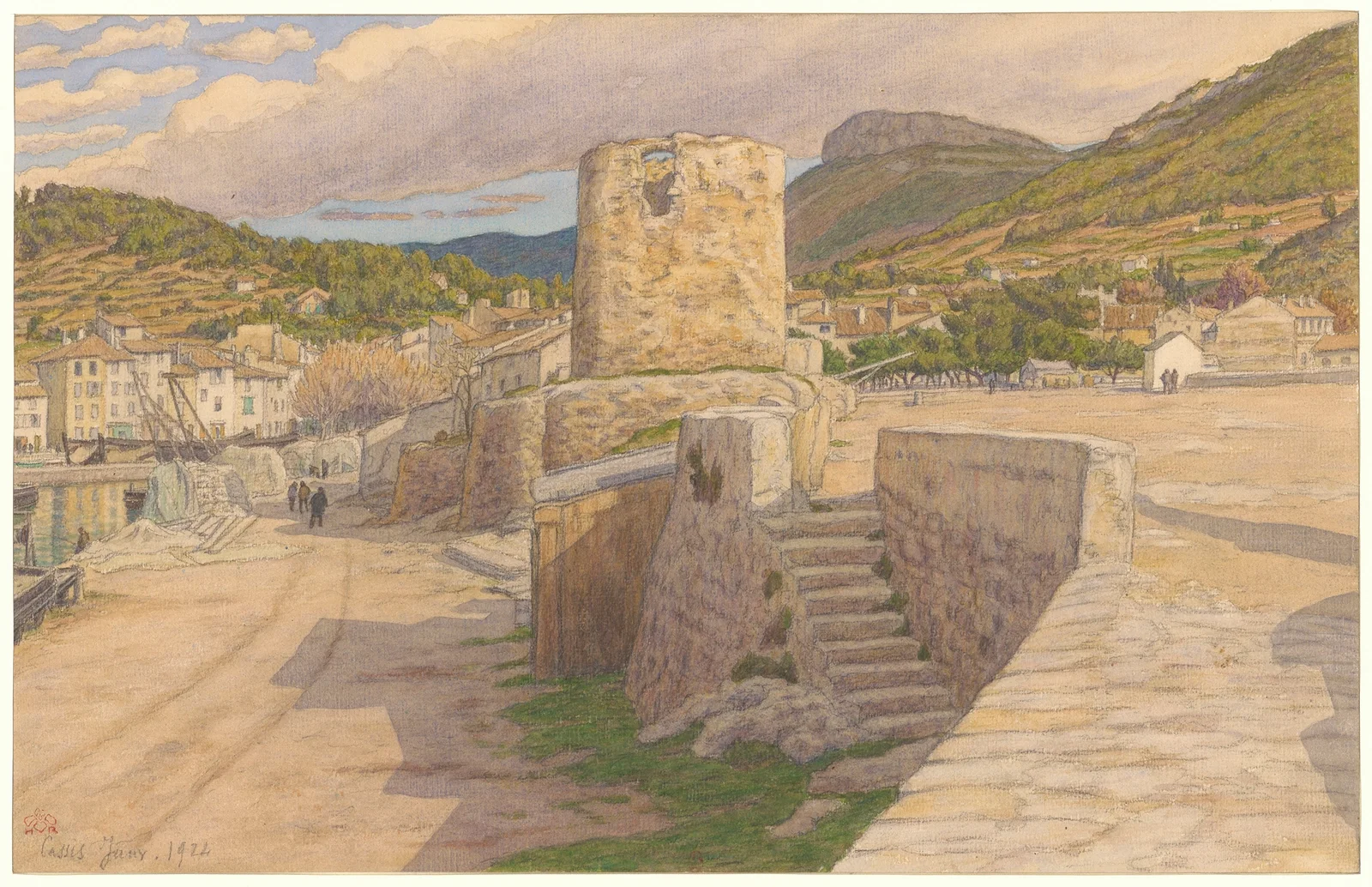 Cassis av Henri Rivière