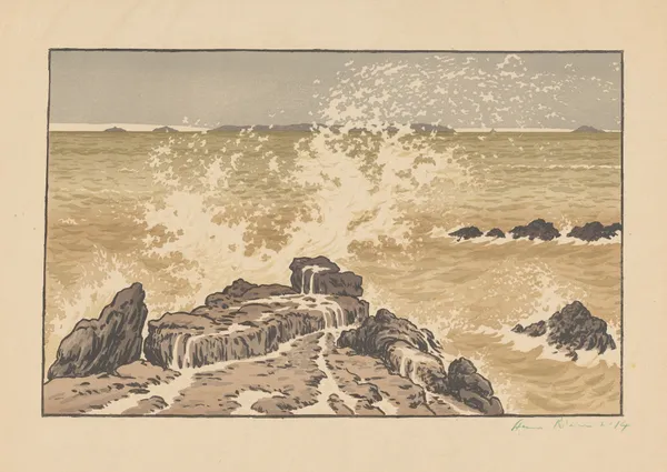 La Vague av Henri Rivière