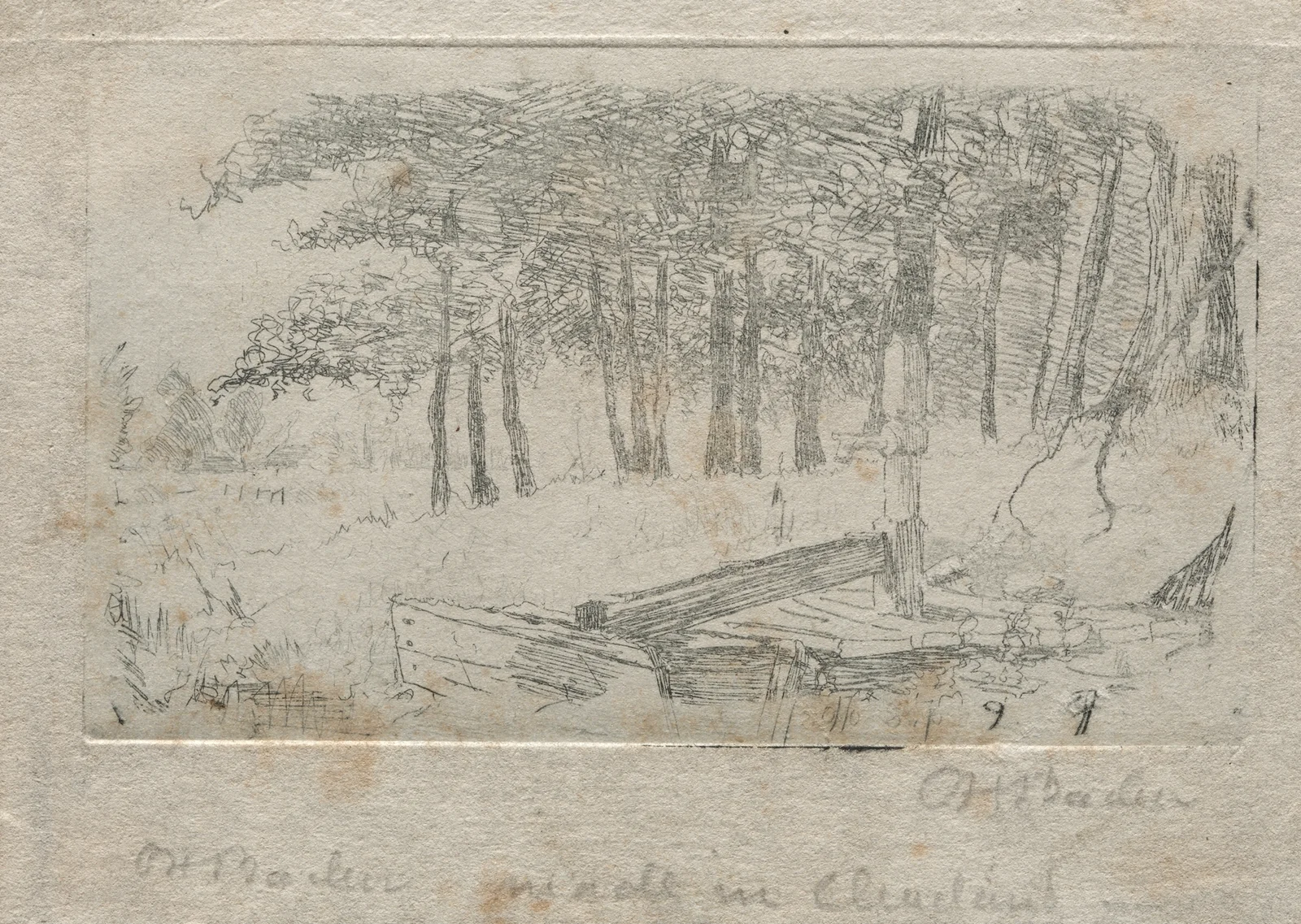Sketch from Nature av Otto Henry Bacher