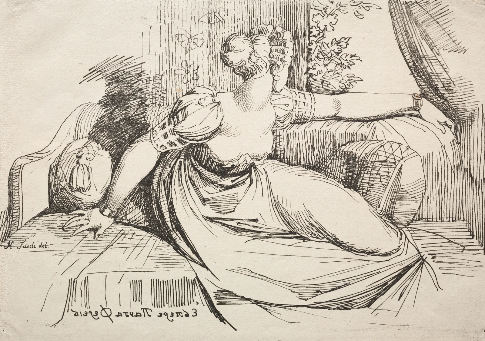 Evening Thou Bringest All av Henry Fuseli