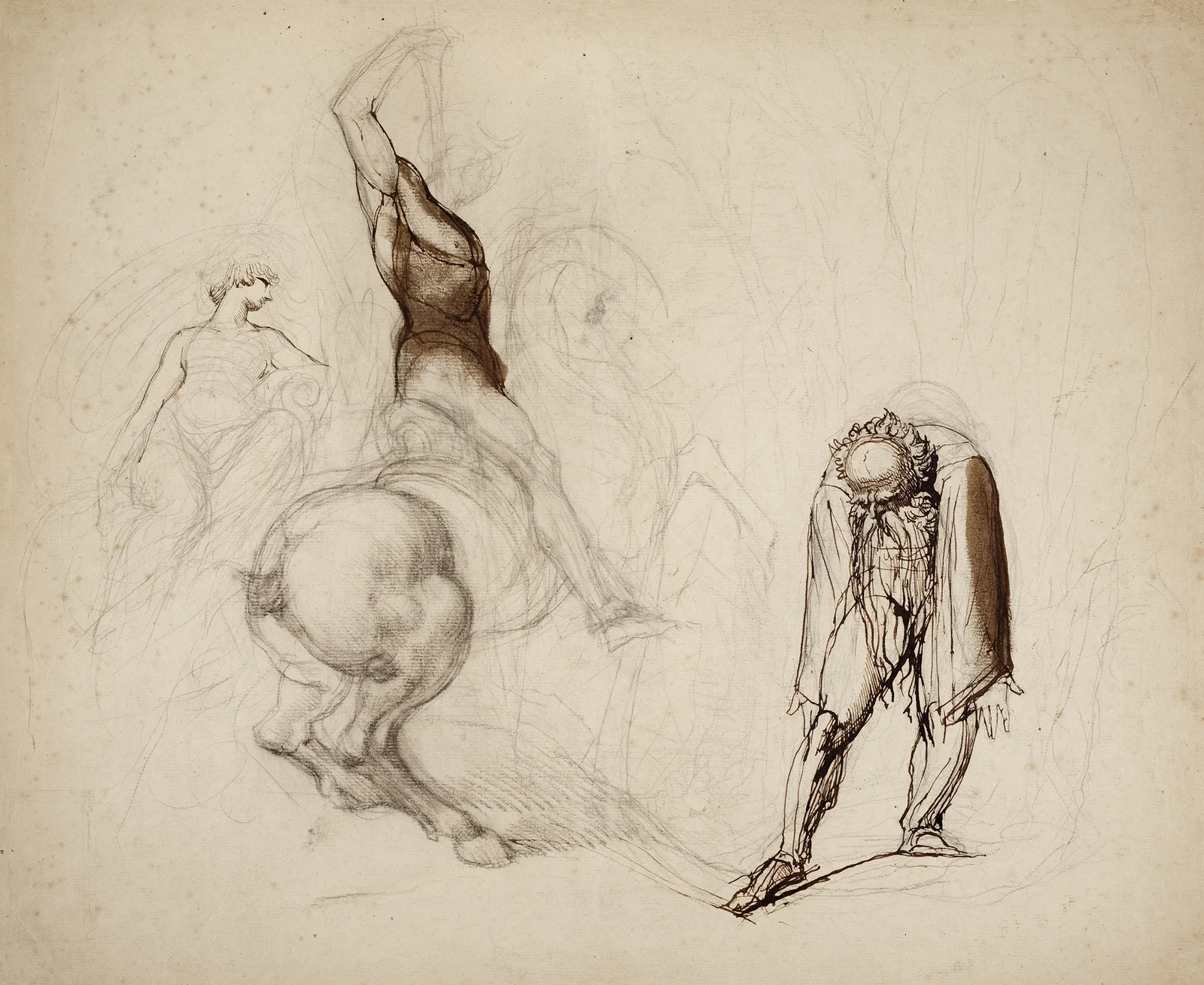 Figure studies av Henry Fuseli