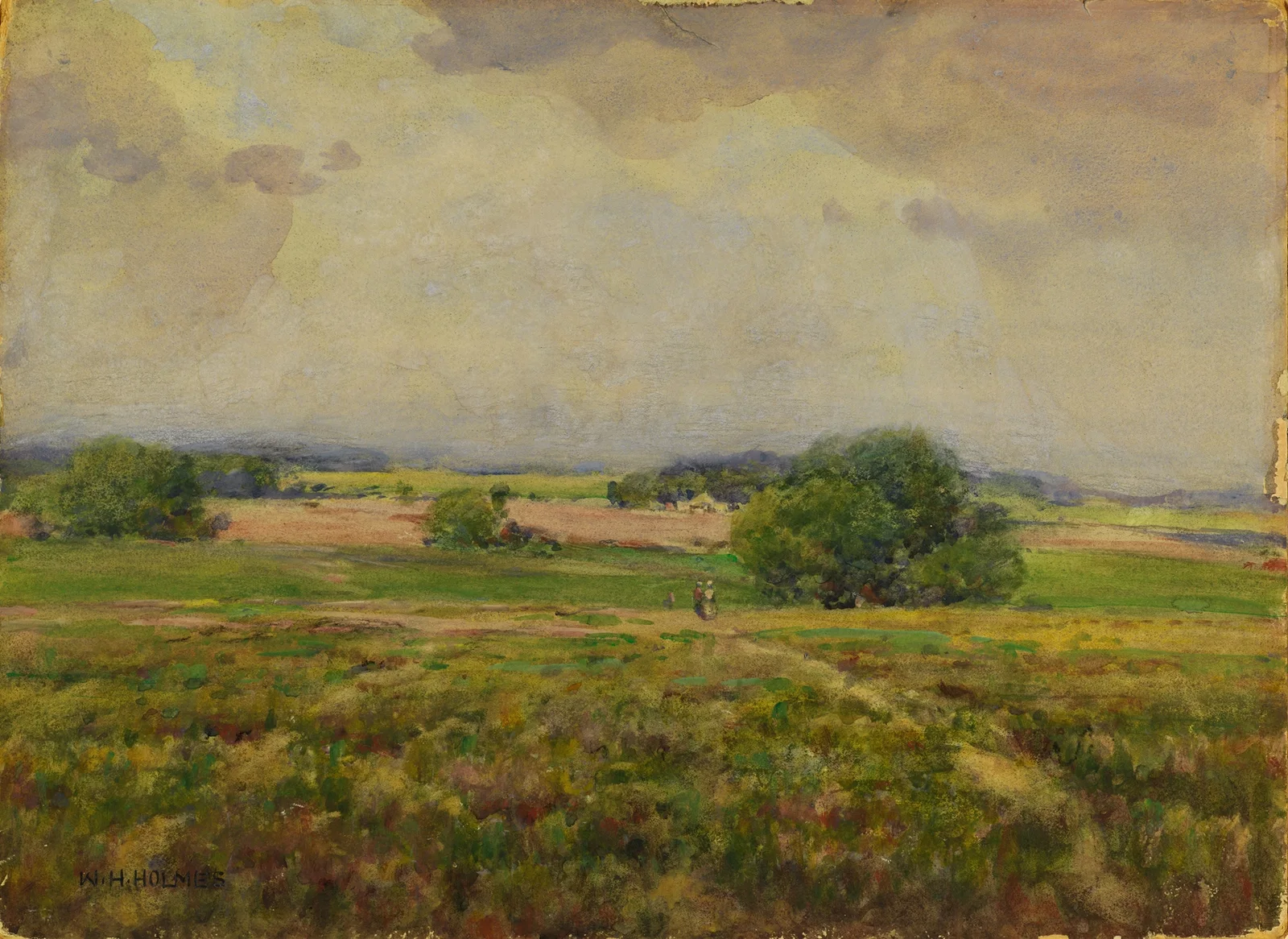 Over The Maryland Fields av William Henry Holmes