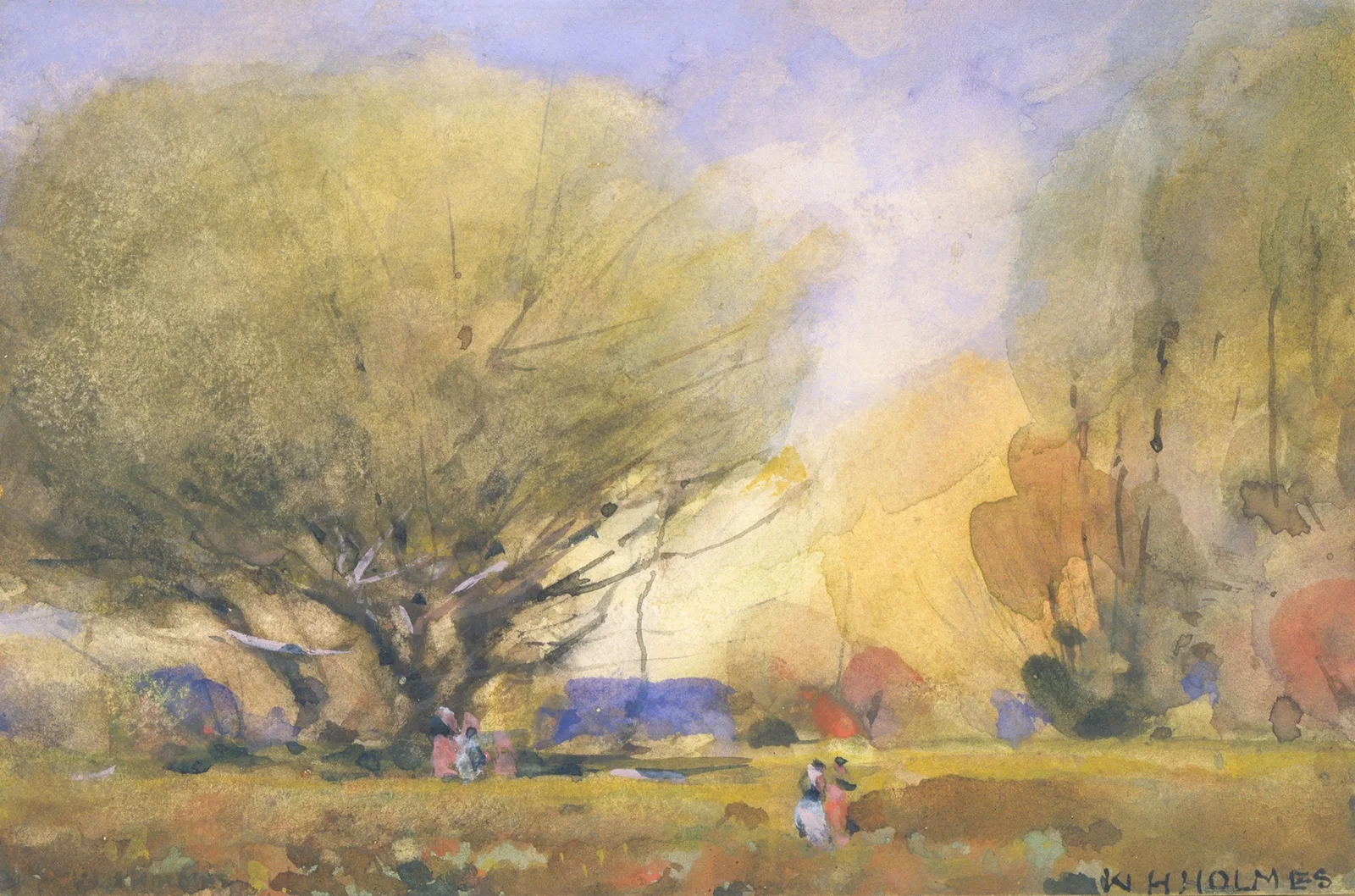 Summer Scene av William Henry Holmes