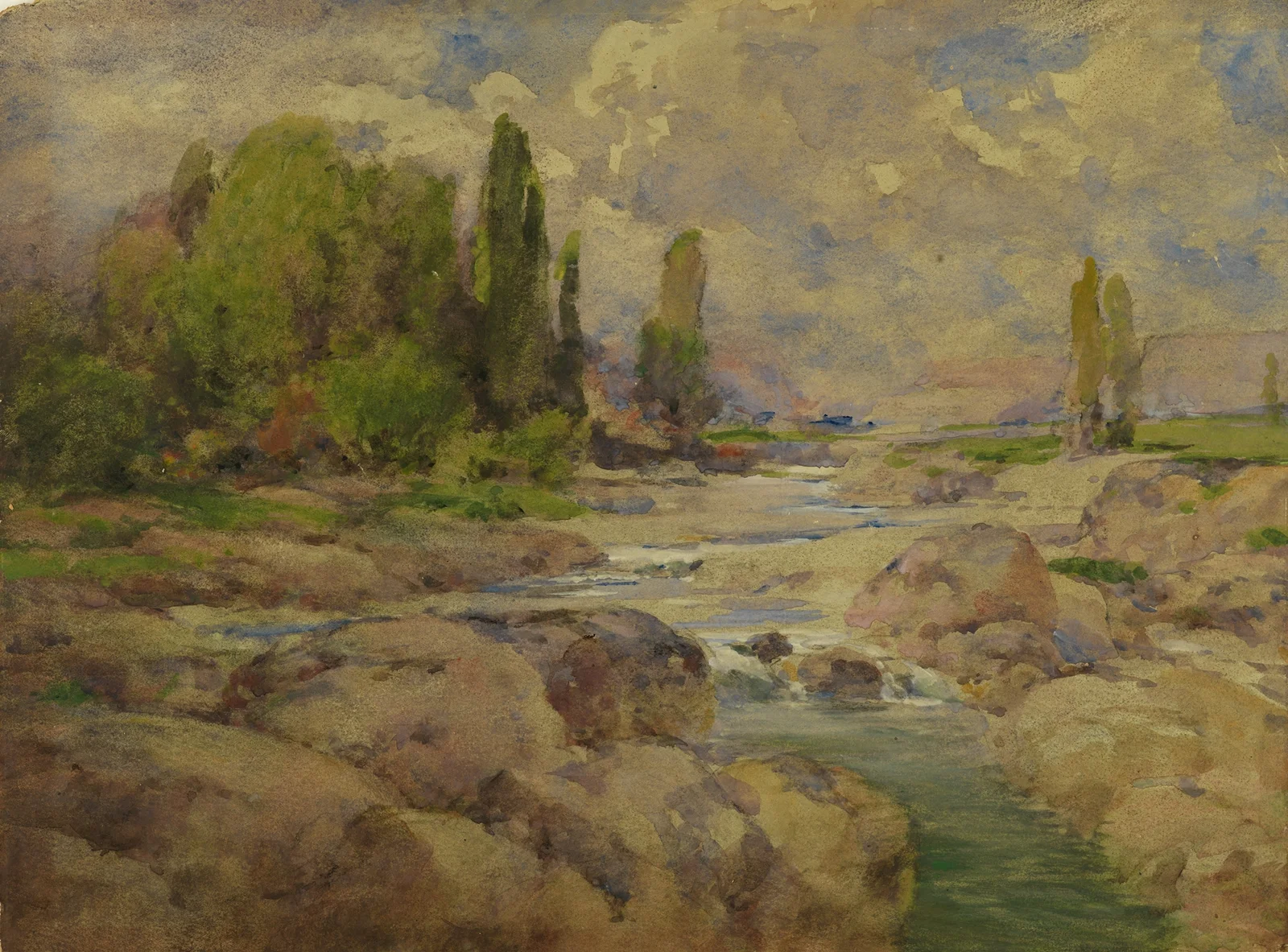 The Normal Rock Creek av William Henry Holmes