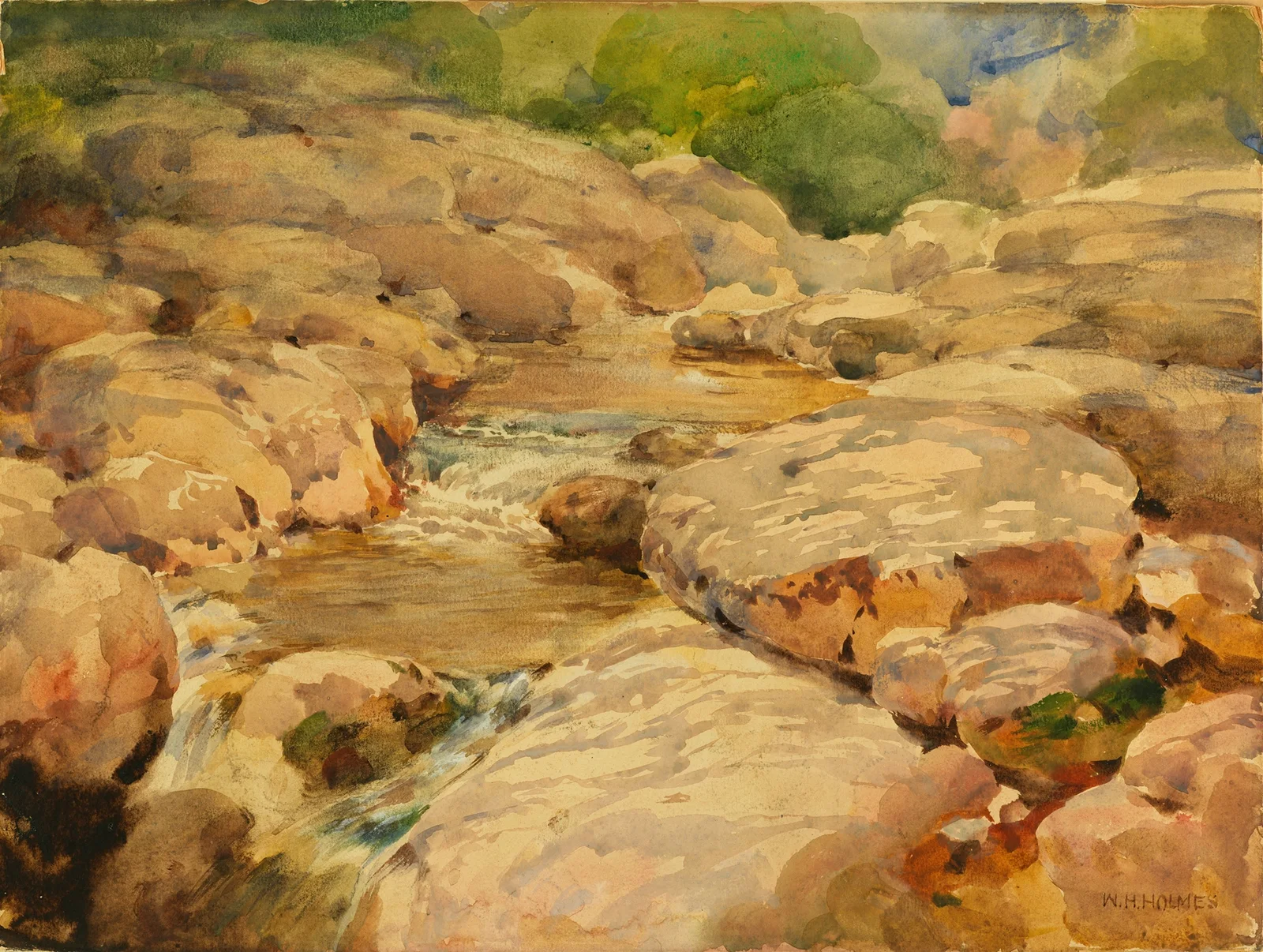 The Placid Potomac av William Henry Holmes