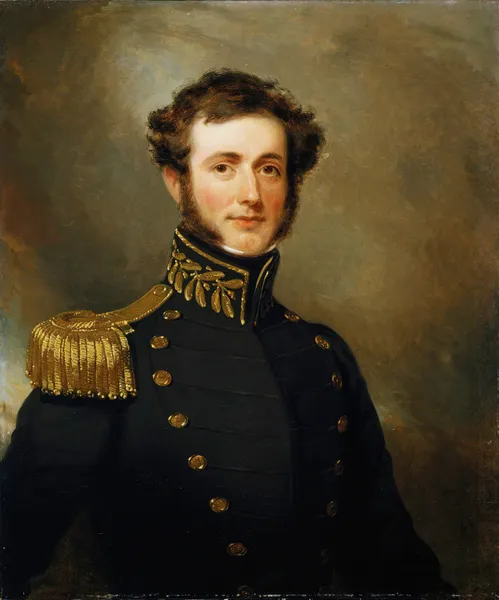Lieutenant Philip Augustus Stockton av Henry Inman
