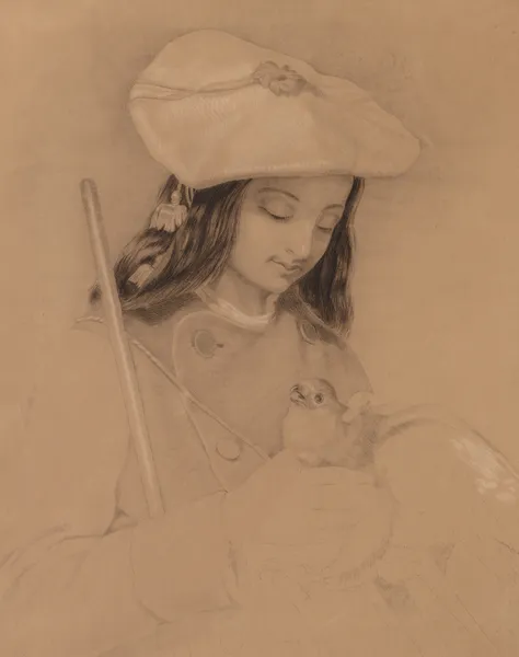 Highland Lassie av Sir Edwin Henry Landseer