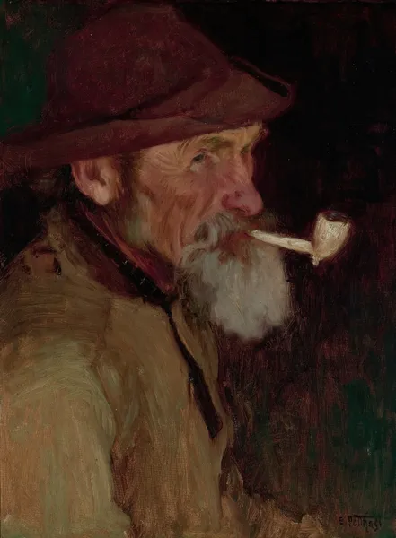 A Maine Fisherman av Edward Henry Potthast