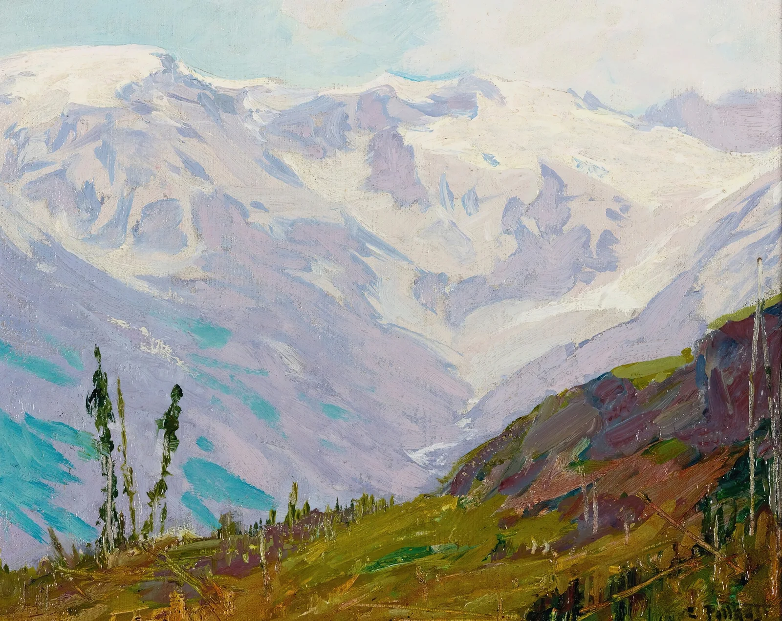 Canadian Rockies av Edward Henry Potthast