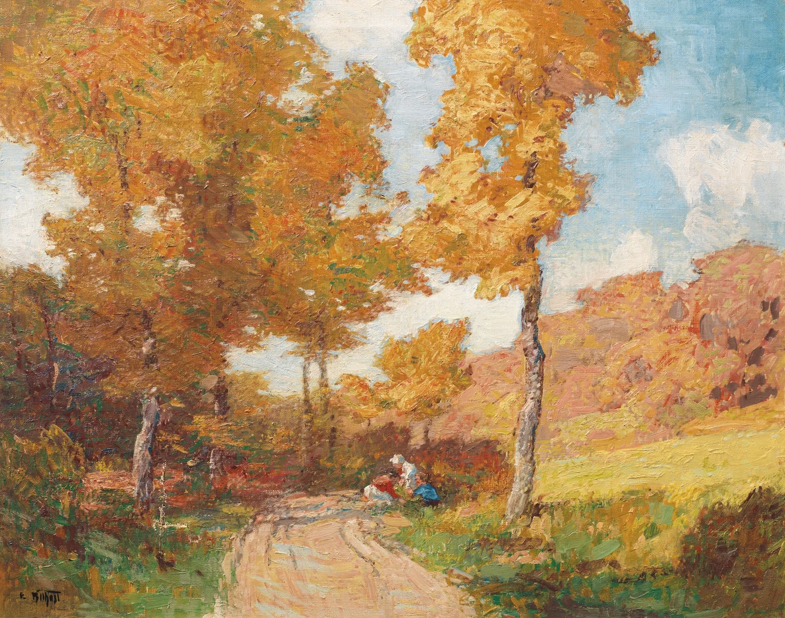 Untitled av Edward Henry Potthast