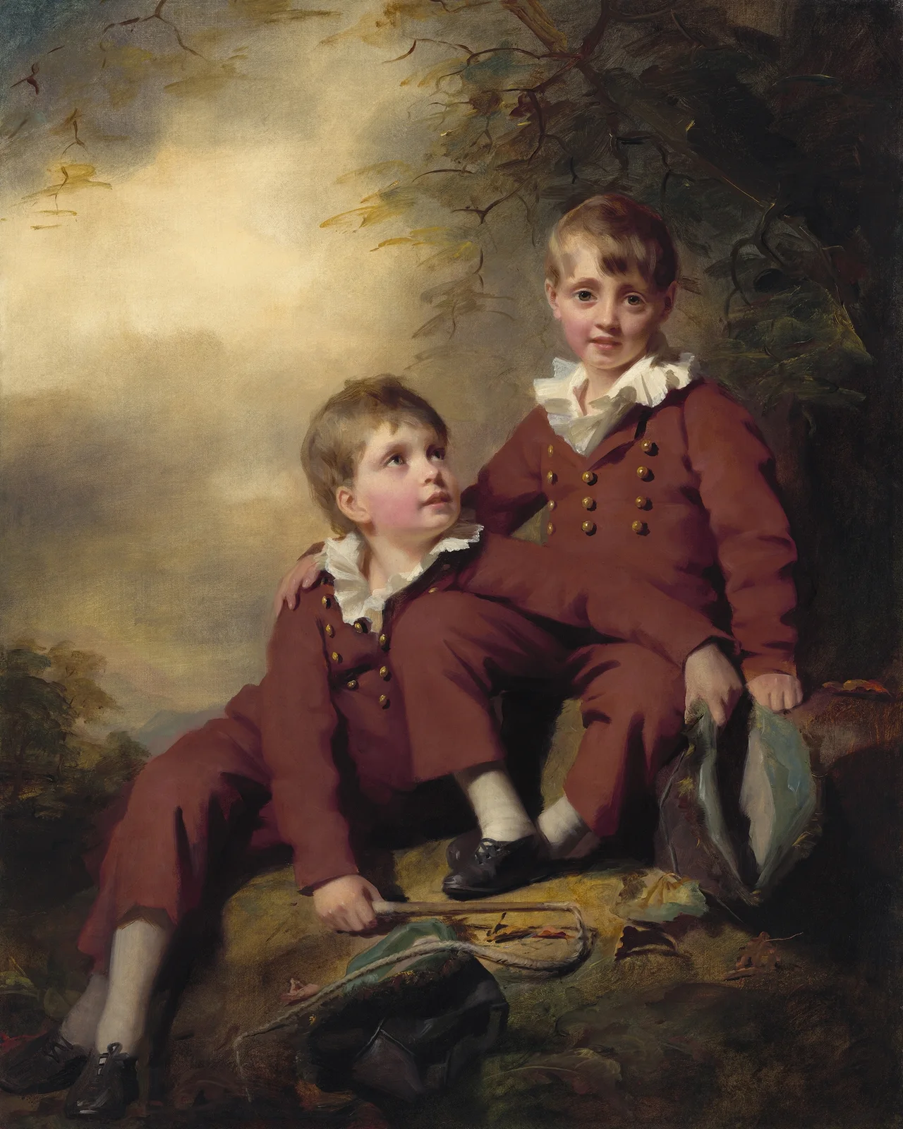The Binning Children (probably c. 1811) av Sir Henry Raeburn