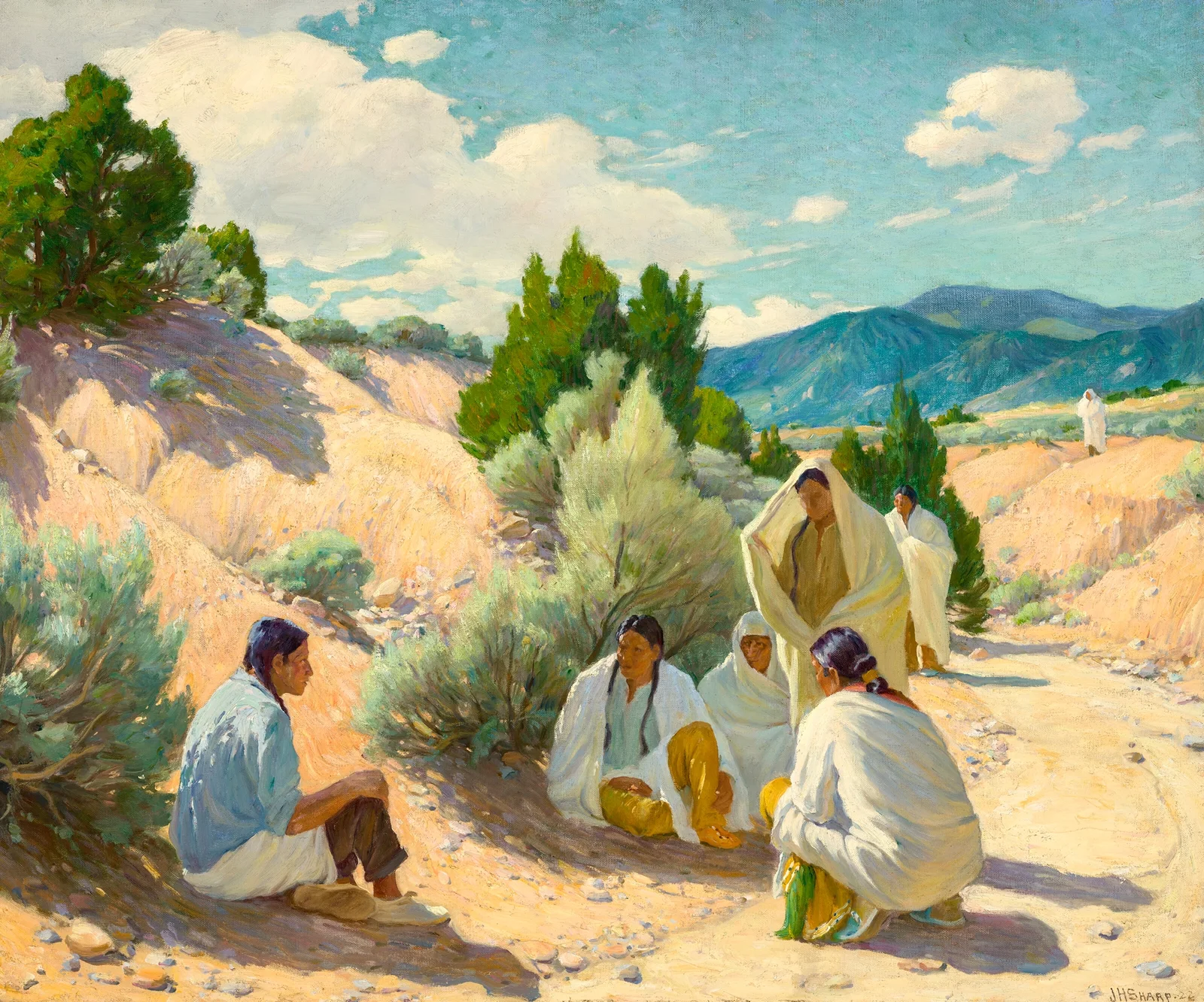 An Insurgent av Joseph Henry Sharp