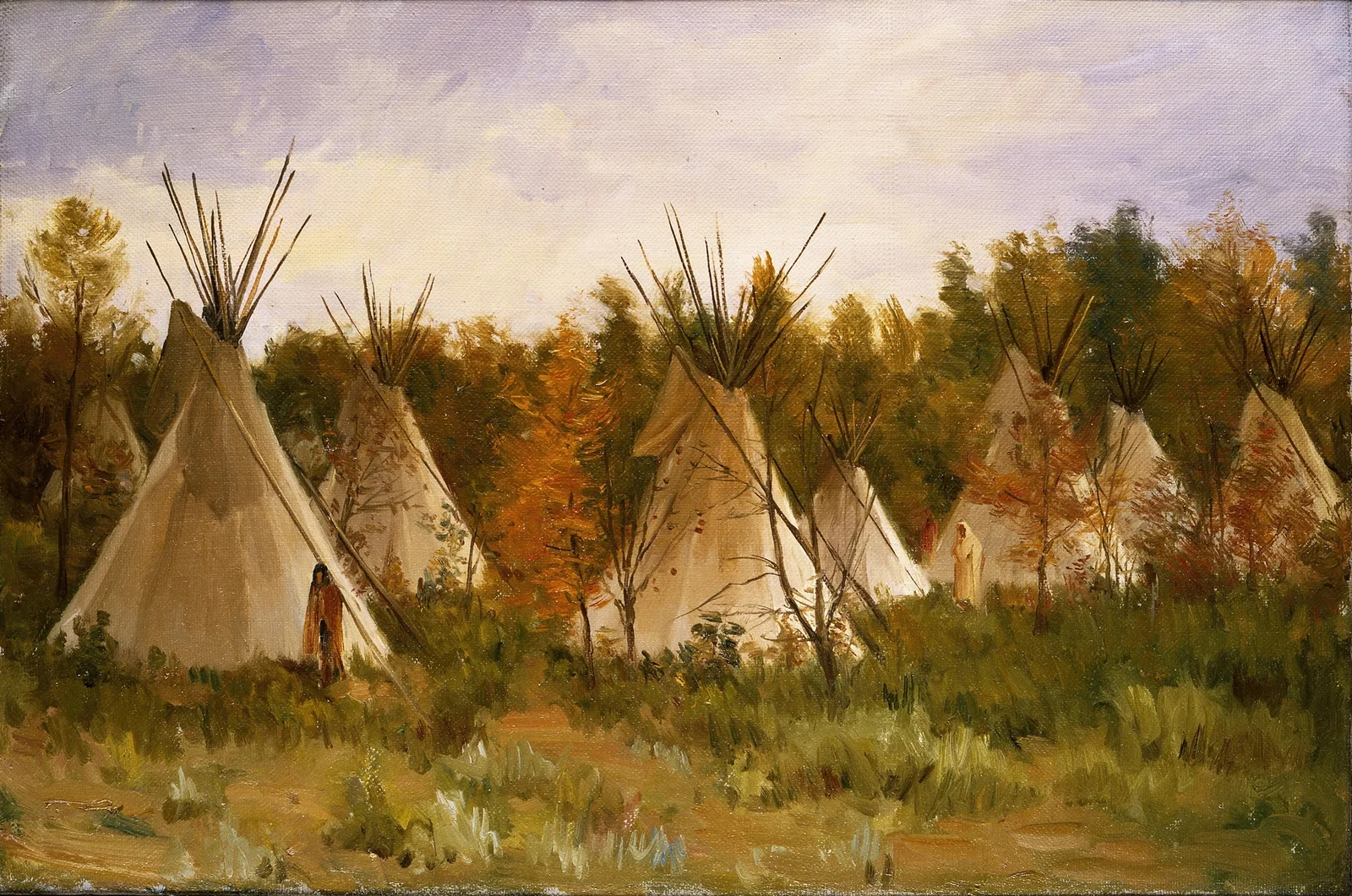 The Summer Camp av Joseph Henry Sharp
