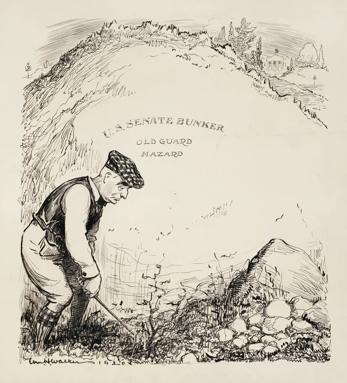 A bad lie av William Henry Walker
